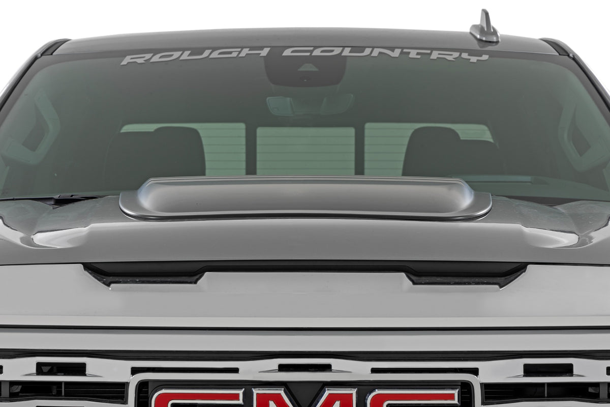 Hood Scoop | G9K Satin Steel | GMC Sierra 1500 2WD/4WD (2019-2026)