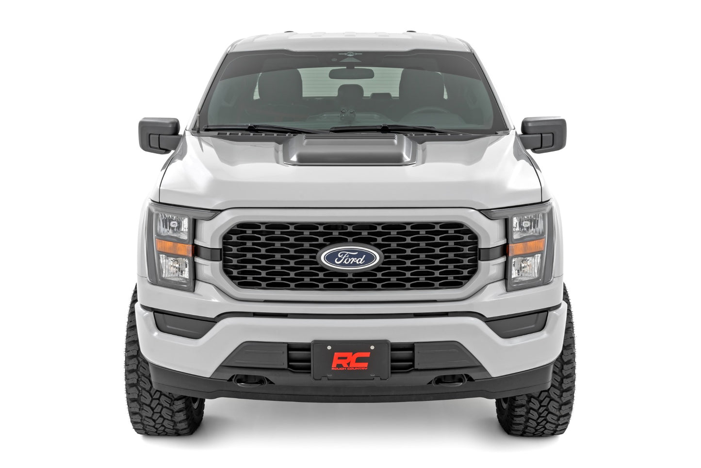 Hood Scoop | BN Silver Spruce | Ford F-150 2WD/4WD (2021-2025)