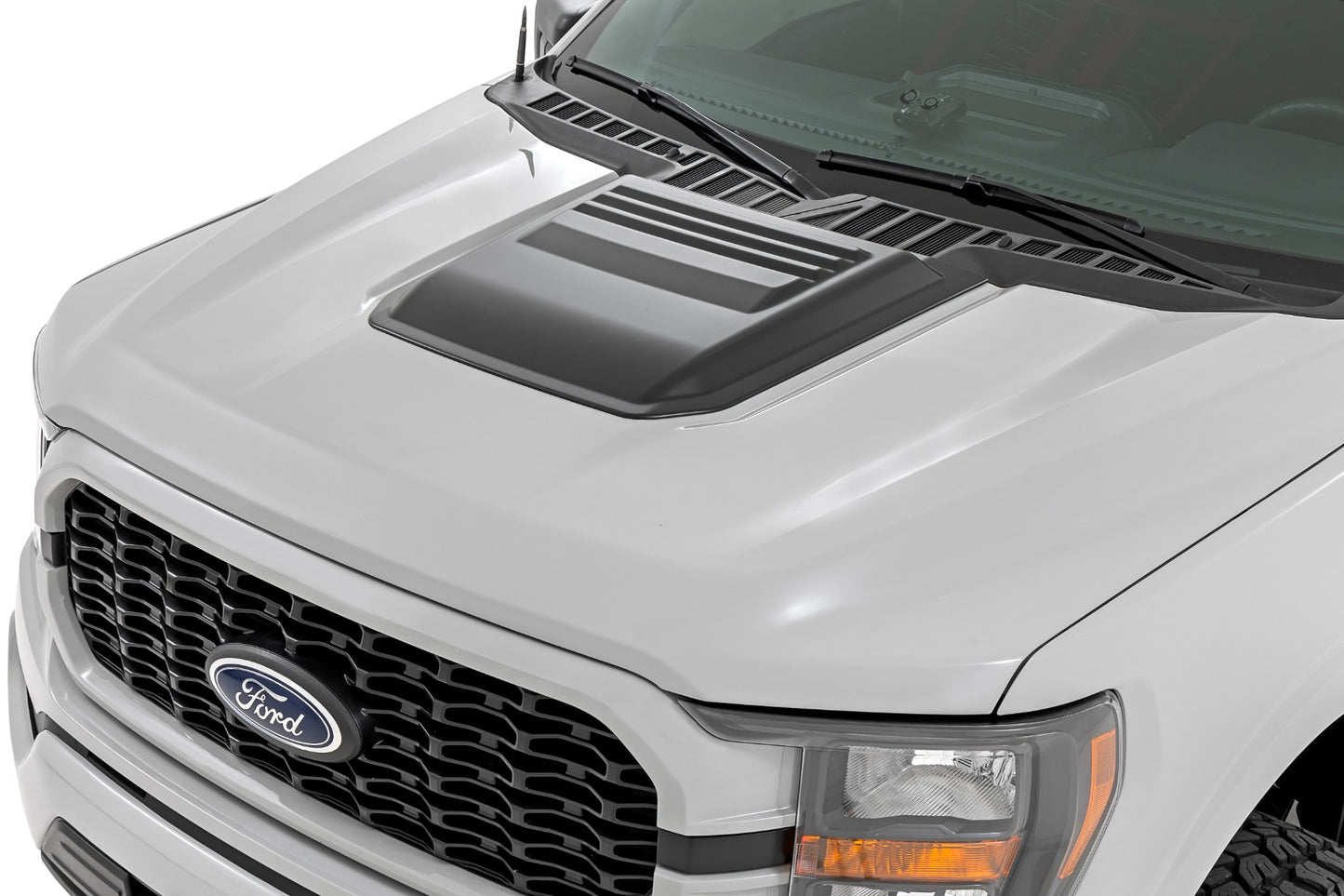 Hood Scoop | Gloss Black | Ford F-150 (2021-2024)
