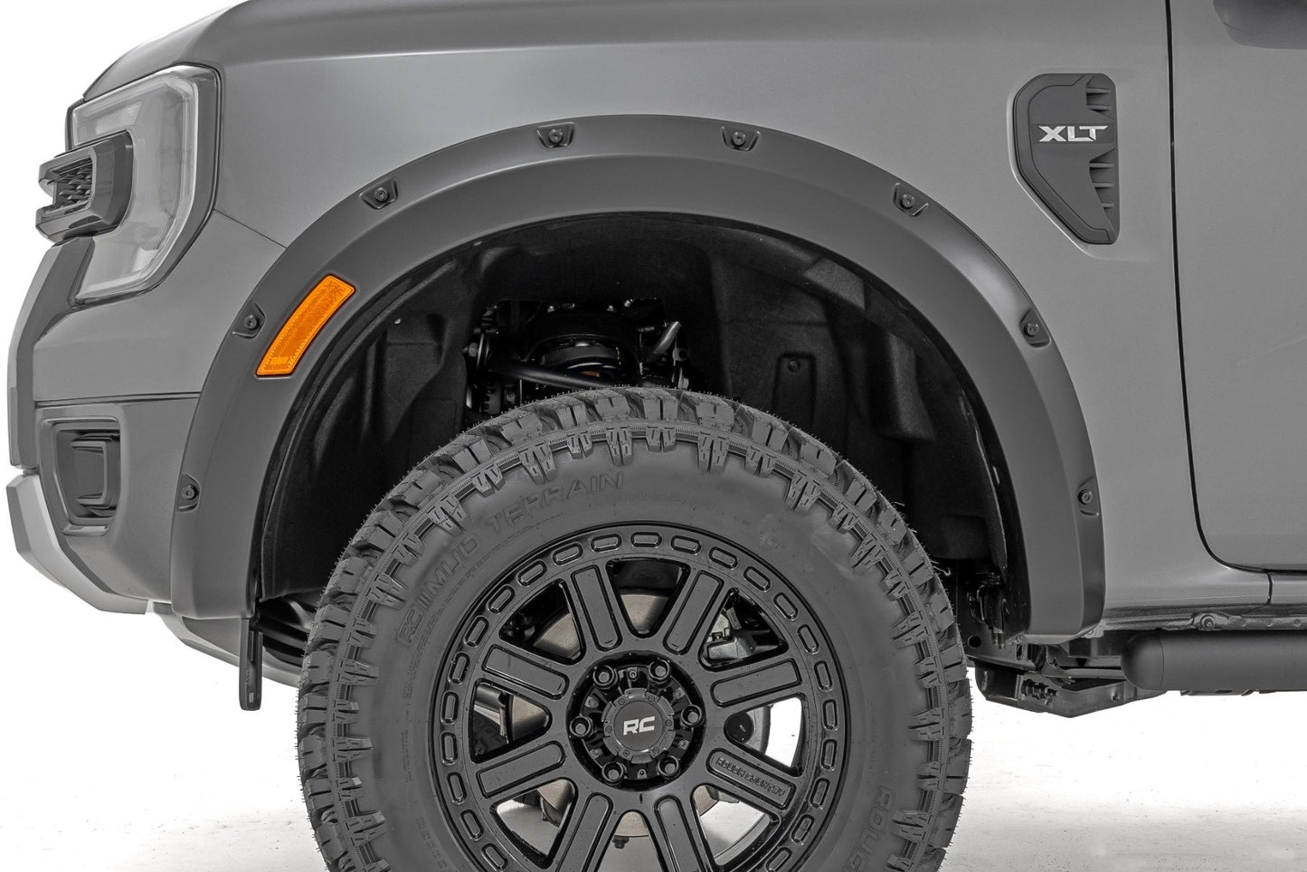 Pocket Fender Flares | T9 Marsh Gray | Ford Ranger 2WD/4WD (2024-2025)