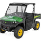 Vented Full Windshield | Scratch Resistant | John Deere Gator XUV 835E
