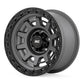 Rough Country 85 Series Wheel | One-Piece | Gunmetal Gray/Black | 15x8 | 5x5.5 | -19mm