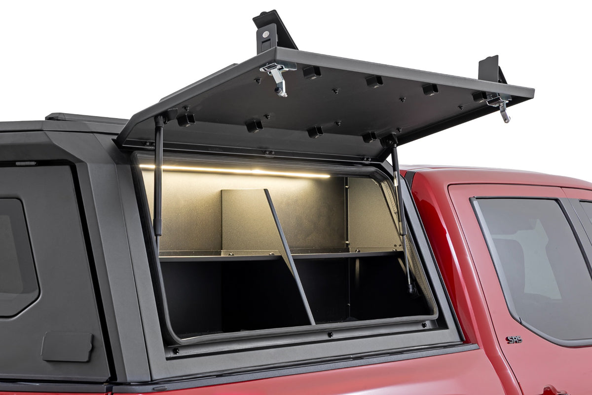 Bed Cap Side Shelf Storage Bin | Passengers Side | Toyota Tundra 2WD/4WD (2022-2026)