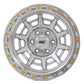 Rough Country 85 Series Wheel | Simulated Beadlock | Full Machine | 17x9 | 5x4.5 | -12mm