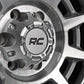 Rough Country 85 Series Wheel | Simulated Beadlock | Full Machine | 17x9 | 5x4.5 | -12mm