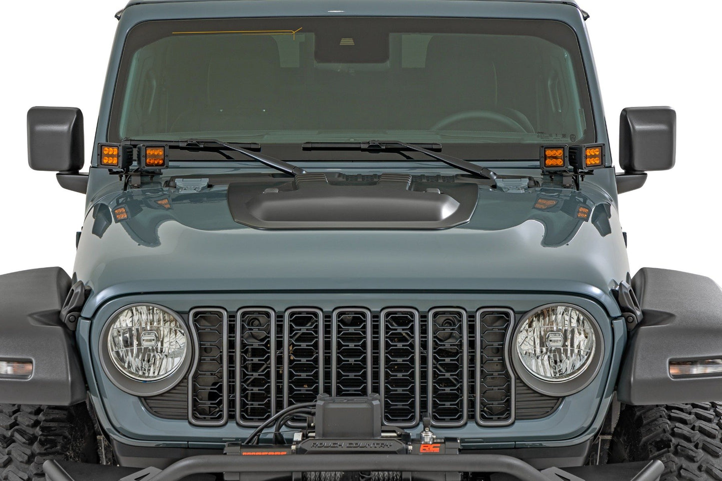 Hood Scoop | PRC Firecracker Red | Jeep Gladiator JT/Wrangler JL 4WD (18-26)