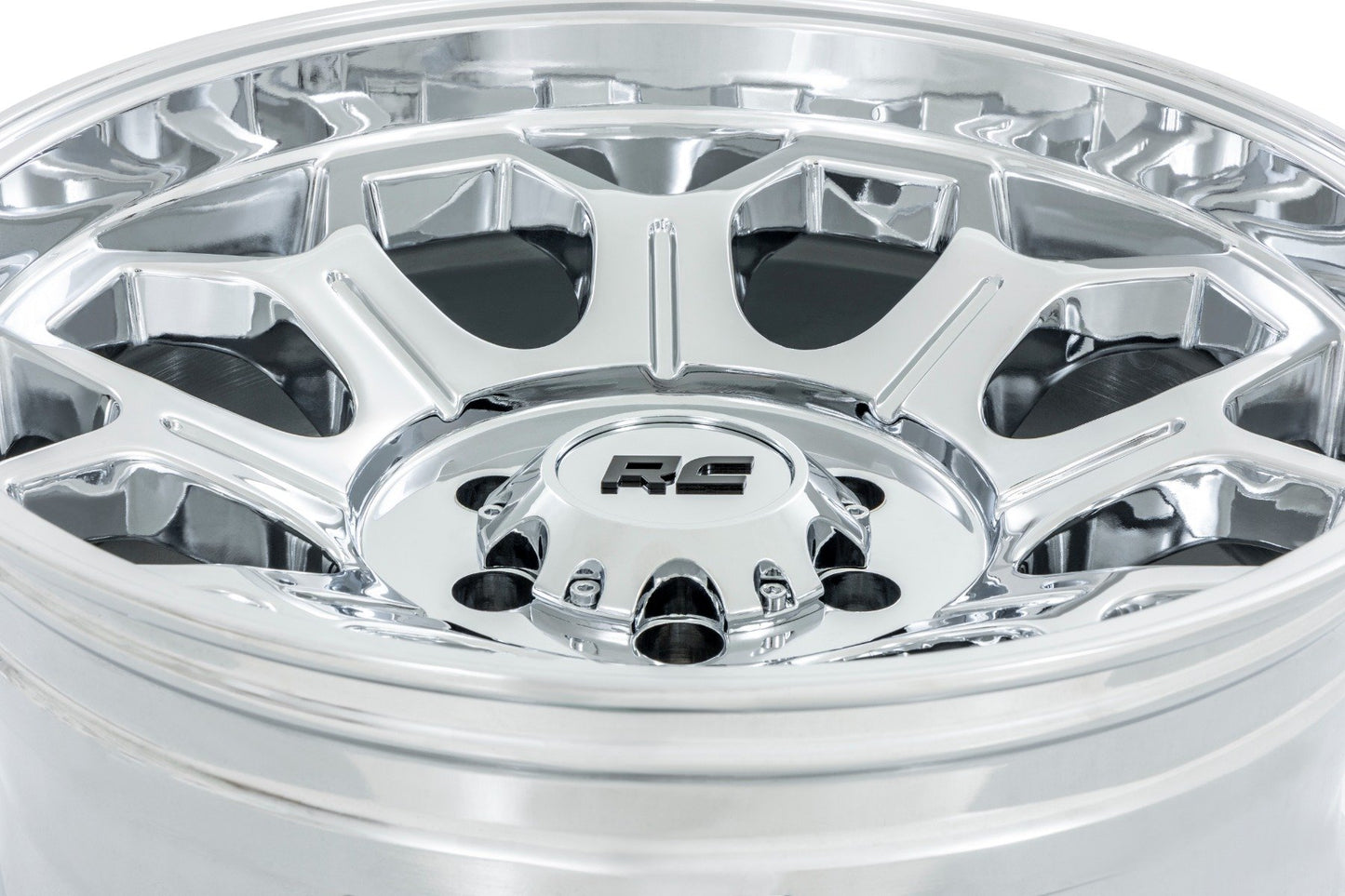 Rough Country 77 Series Wheel | One-Piece | Chrome | 20x9 | 6x135 | +18mm