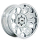Rough Country 77 Series Wheel | One-Piece | Chrome | 20x9 | 6x135 | -12mm