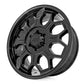 Rough Country 77 Series Wheel | One-Piece | Semi Gloss Black | 20x9 | 6x135 | +18mm