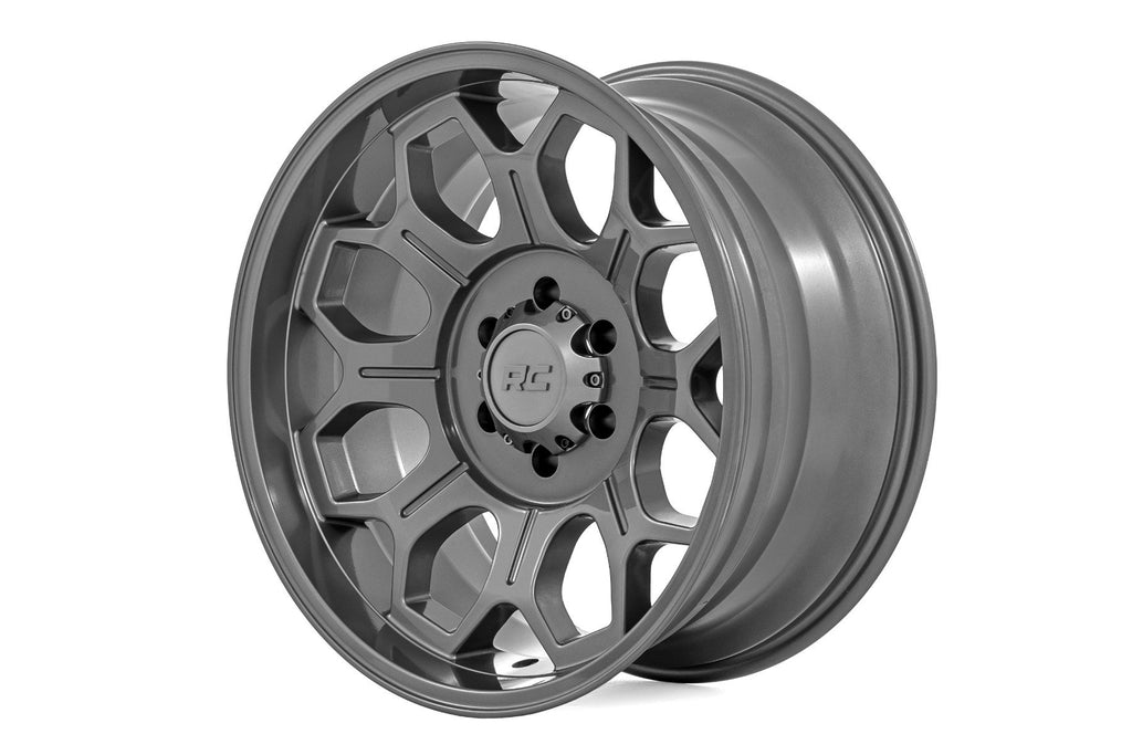 Rough Country 77 Series Wheel | One-Piece | Gunmetal Gray | 20x9 | 6x5.5 | +18mm