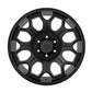 Rough Country 77 Series Wheel | One-Piece | Semi Gloss Black | 20x9 | 6x5.5 | +18mm