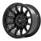 Rough Country 90 Series Wheel | One-Piece | Gloss Black | 18x9 | 6x5.5 | -12mm