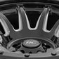 Rough Country 90 Series Wheel | One-Piece | Gloss Black w/machined spokes | 20x9 | 6x5.5 | -12mm