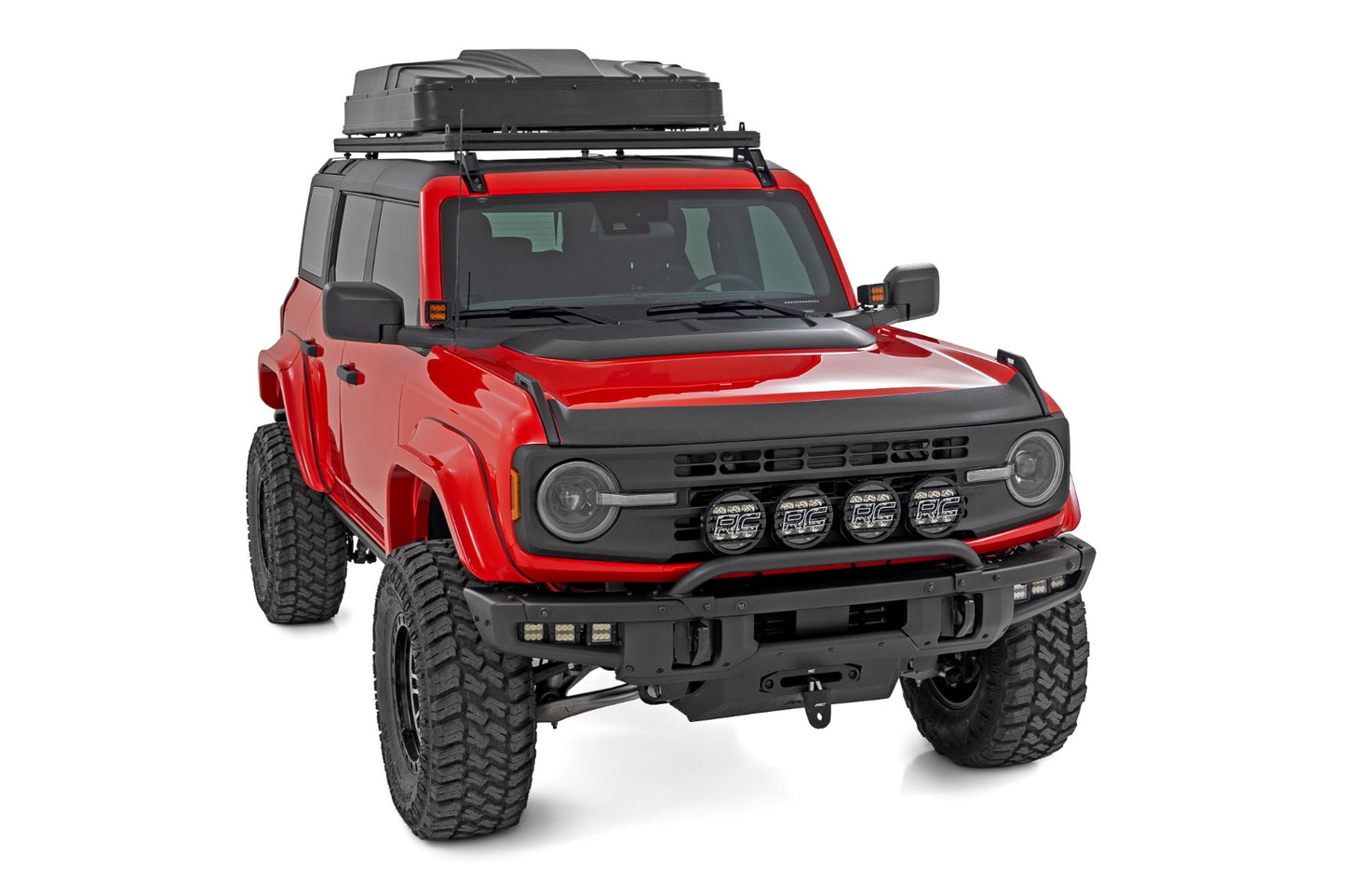 Hood Scoop | YZ Oxford White | Ford Bronco 4WD (2021-2025)