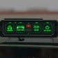 4 Gang Switch Panel | RGB Backlit Buttons | Multifunction Modes