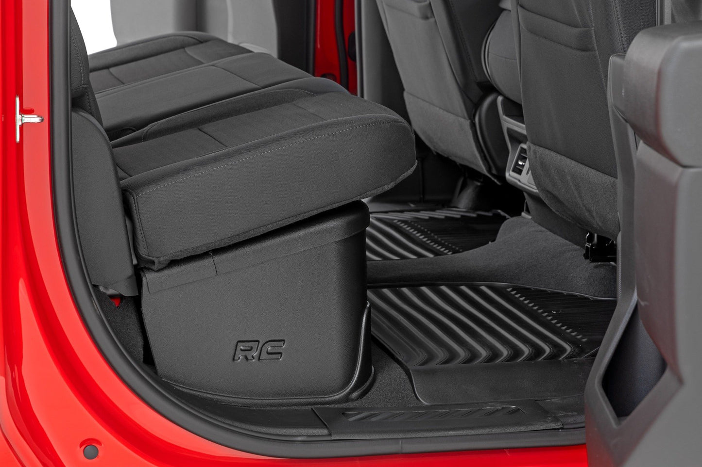 Under Seat Storage with Locking Lid | Crew Cab | Chevy/GMC 1500/2500HD/3500HD (19-26 & Classic)