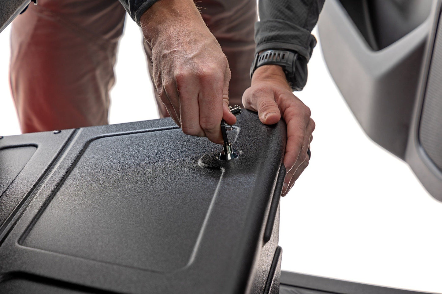 Under Seat Storage with Locking Lid | Crew Cab | Chevy/GMC 1500/2500HD/3500HD (19-26 & Classic)