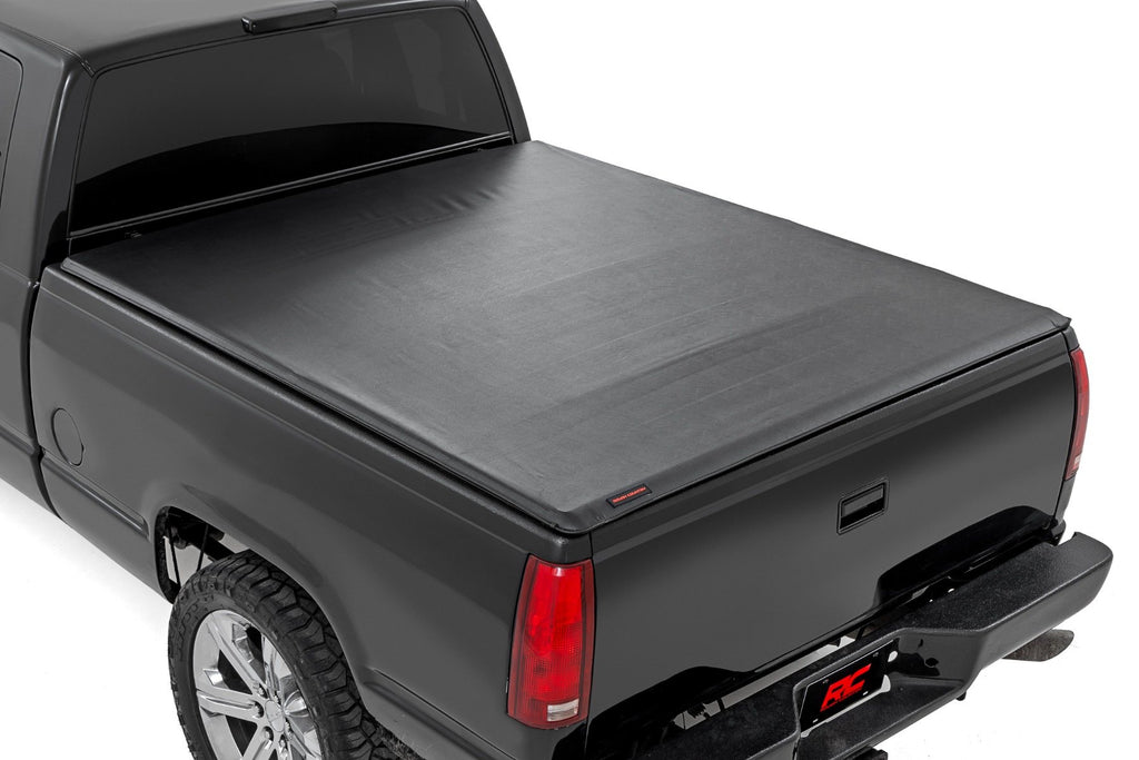 Soft Roll Up Bed Cover | 6'7" Bed | Chevy/GMC 1500 Truck 2WD/4WD (88-07)