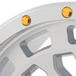 Rough Country 87 Series Wheel | Simulated Beadlock | Full Machine | 17x8.5 | 5x5 | +0mm