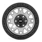 Rough Country 82 Series Wheel | One-Piece | Machined Semi Gloss Black | 18x9 | 6x5.5 | -12mm