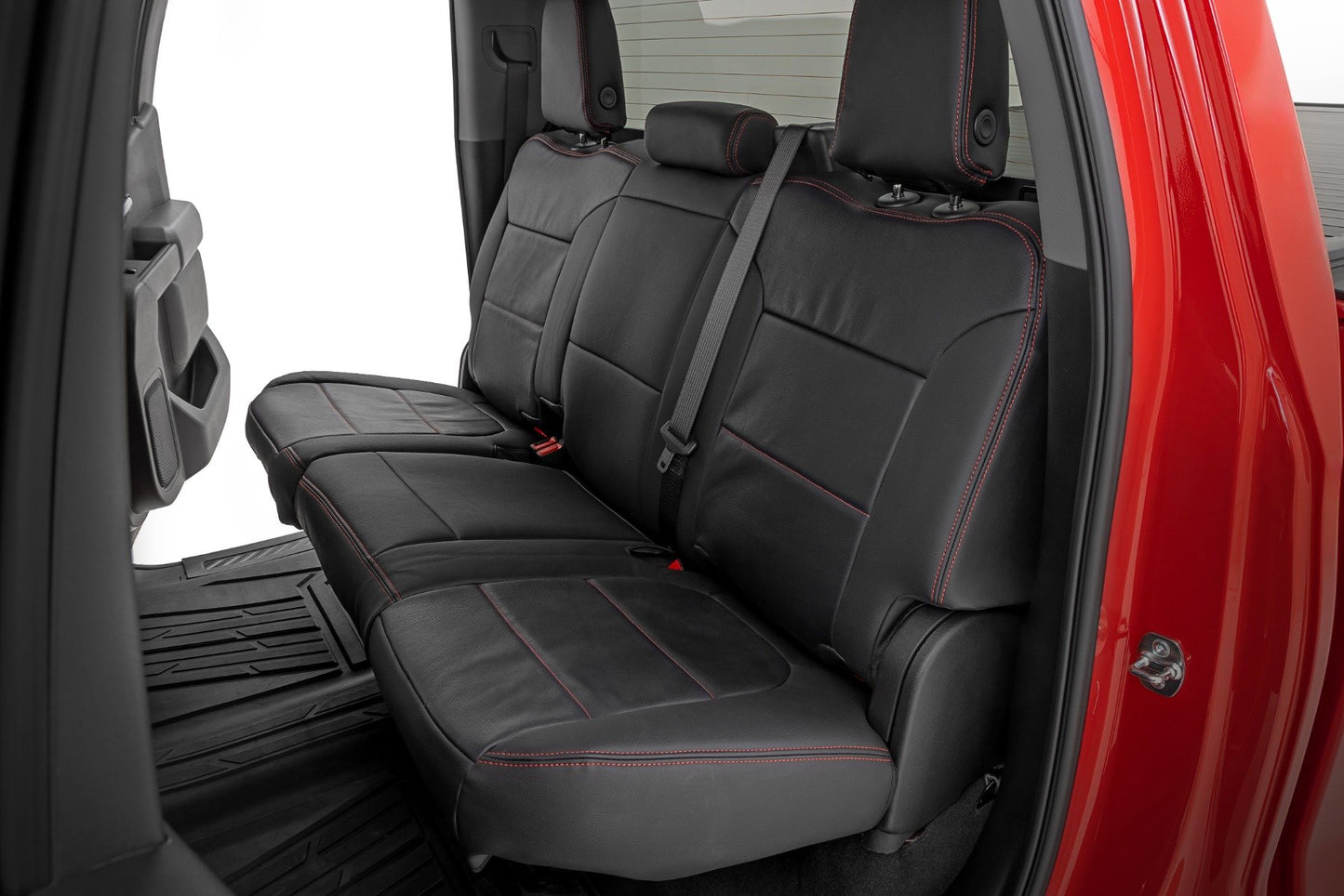 Leather Seat Covers | FR Bucket | RR 60/40 | Chevy/GMC Sierra 1500 (19-25)/Silverado 1500 (19-26)
