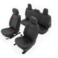 Leather Seat Covers | FR Bucket | RR 60/40 | Chevy/GMC Sierra 1500 (19-25)/Silverado 1500 (19-26)