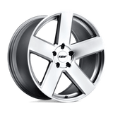 TSW TWBRS 20X10 5X112 SLV MIR FACE 40MM Wheels
