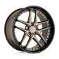 TSW PREMIO 20X10 5X120 76 +25 M-BRZ G-BLK Wheels