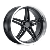 TSW TWVRT 18X9.5 5X112 G-BLK MCH LIP 39MM Wheels