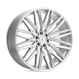 Status ST ADAMAS 22X9.5 6X132 +30 74.5 SLV MIR Wheels