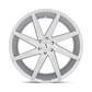 Status ST BRUTE 24X9.5 6X139 +15 112 SLV BRSH Wheels