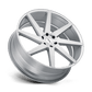 Status ST BRUTE 24X9.5 6X139 +15 112 SLV BRSH Wheels