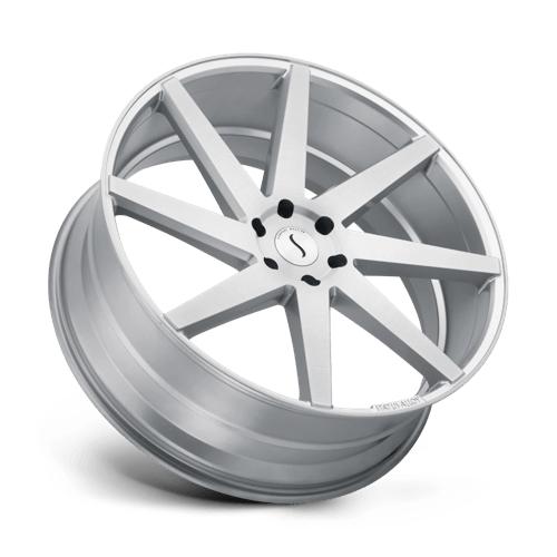 Status ST BRUTE 24X9.5 6X139 +15 112 SLV BRSH Wheels