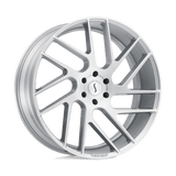 Status STJGR 24X9.5 5X5.5 SLV BRSH-FC 15MM Wheels