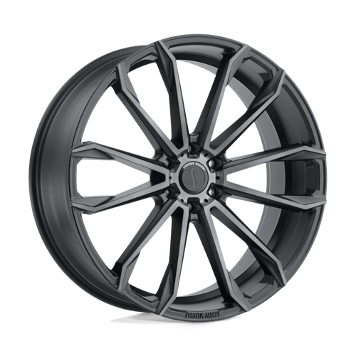Status STMST 24X9.5 5X120 CARB-GRPHT 30MM Wheels