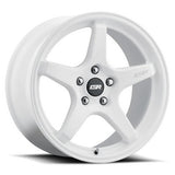 ESR AP5C Gloss White 18x8.5 BLANK et30 cb72.6