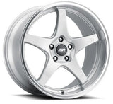 ESR Wheels AP5 Hyper Silver Machined Lip 18x9.5 5x114.3 et22 cb72.6