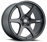 ESR AP6 Matte Black Gloss Black 18x9.5 5x100 et35 cb72.6