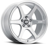 ESR AP6 Hyper Silver Machined Lip 19x9.5 5x120 et22 cb72.6