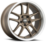 ESR AP8 Matte Bronze Machined Lip 19x9.5 5x114.3 et22 cb72.6