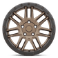 Black Rhino Hard Alloys ARCHES 17X8 5X112 66 +30 M-BRNZ-BLK Wheels