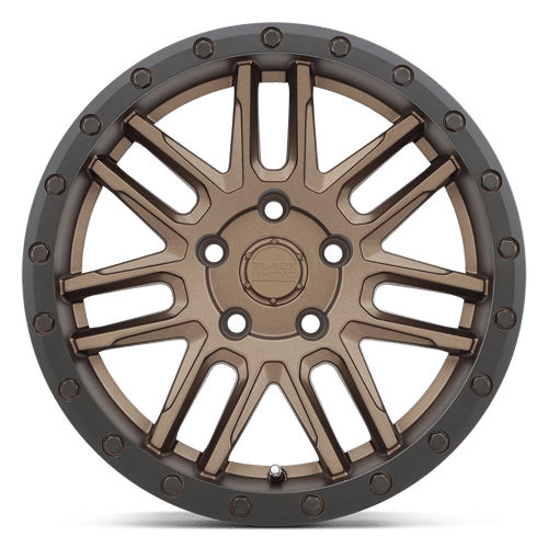 Black Rhino Hard Alloys ARCHES 17X8 5X112 66 +30 M-BRNZ-BLK Wheels