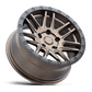 Black Rhino Hard Alloys ARCHES 17X8 5X112 66 +30 M-BRNZ-BLK Wheels