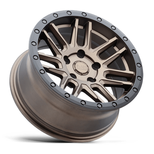 Black Rhino Hard Alloys ARCHES 17X8 5X112 66 +30 M-BRNZ-BLK Wheels