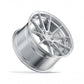 20x9 Silver Machined Face Cold Forged Collection ARGON Variant Forged  Alloy Wheels