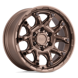 Black Rhino BRARK 17X8.5 5X5.0 BRNZ-GBLKBLTS -18MM Wheels