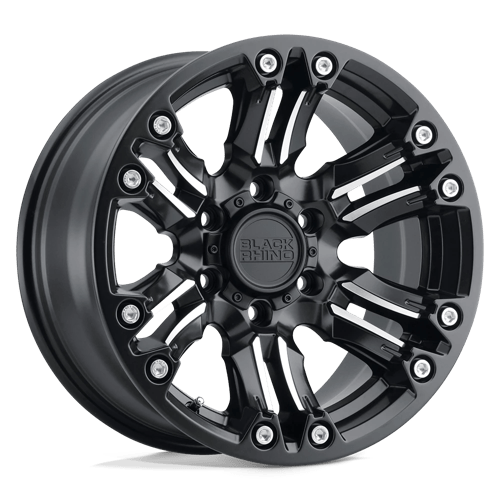 Black Rhino Hard Alloys BR ASAGAI 17X8.5 5X114 -18 71 M-BLK MCH Wheels