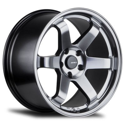 AV-06 HYPER BLACK 18x9.5 5x114.3 et24 cb73.1