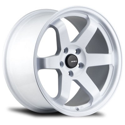 AV-06 WHITE 17x8 5x114.3 et35 cb73.1