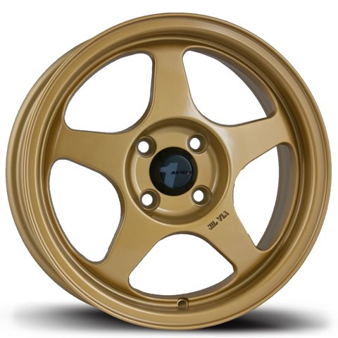 Avid 1 Wheels AV-08 GOLD 15x6.5 4x100 et35 cb73.1